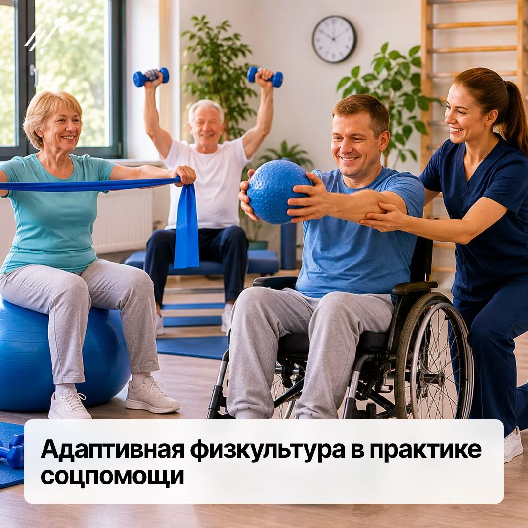 Адаптивная физкультура в практике соцпомощи