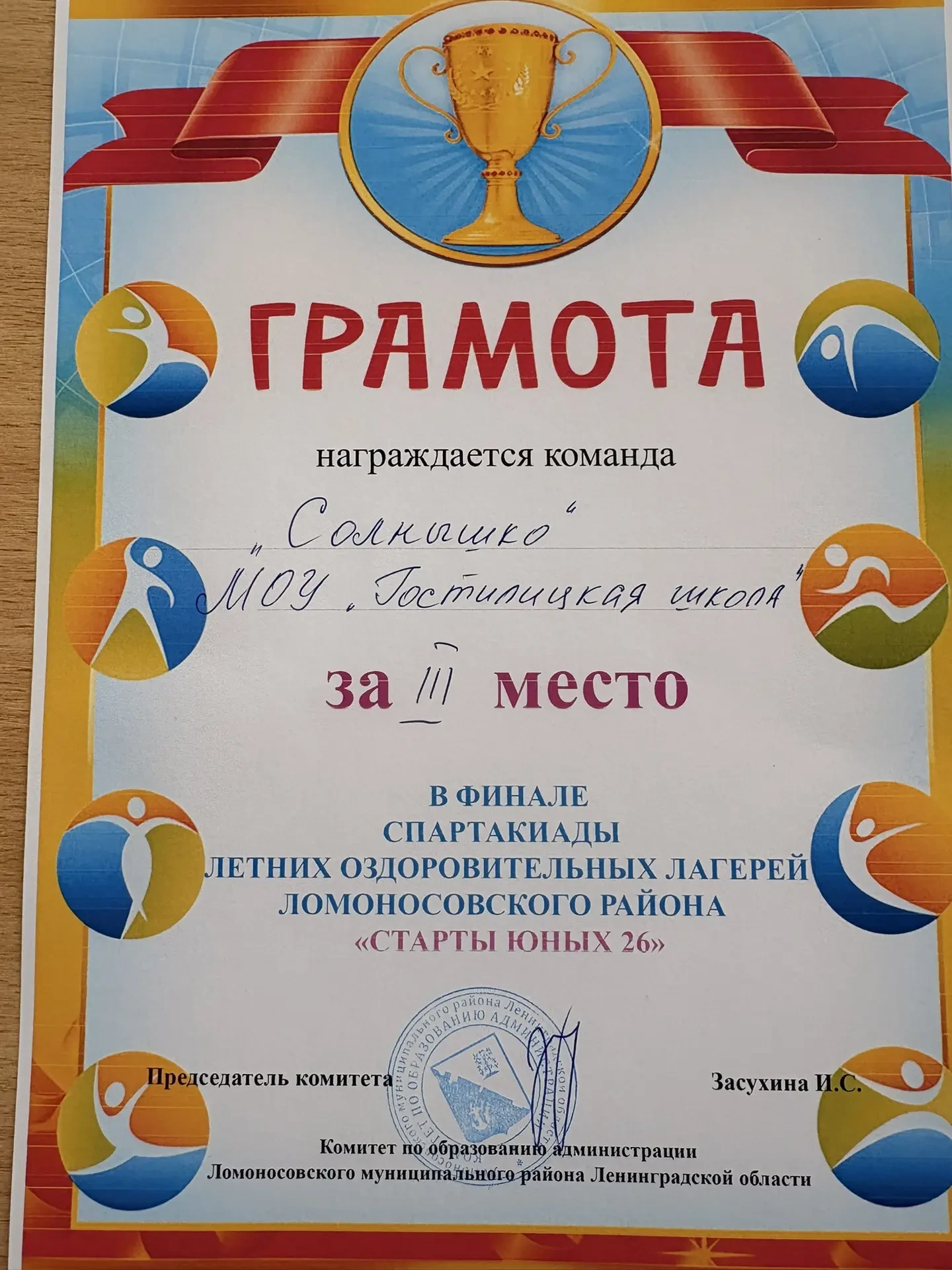 🏃‍♂🏆 Спортивная победа воспитанников лагеря "Солнышко"! 🏖🌟
📰 Сегодня, 15 июня, ребята летнего о