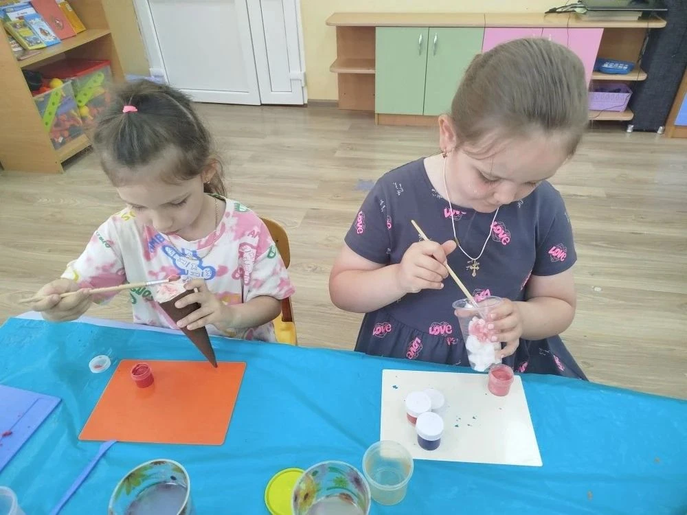Всемирный день мороженого в нашем детском саду ! 🎉Наши ребята сегодня: