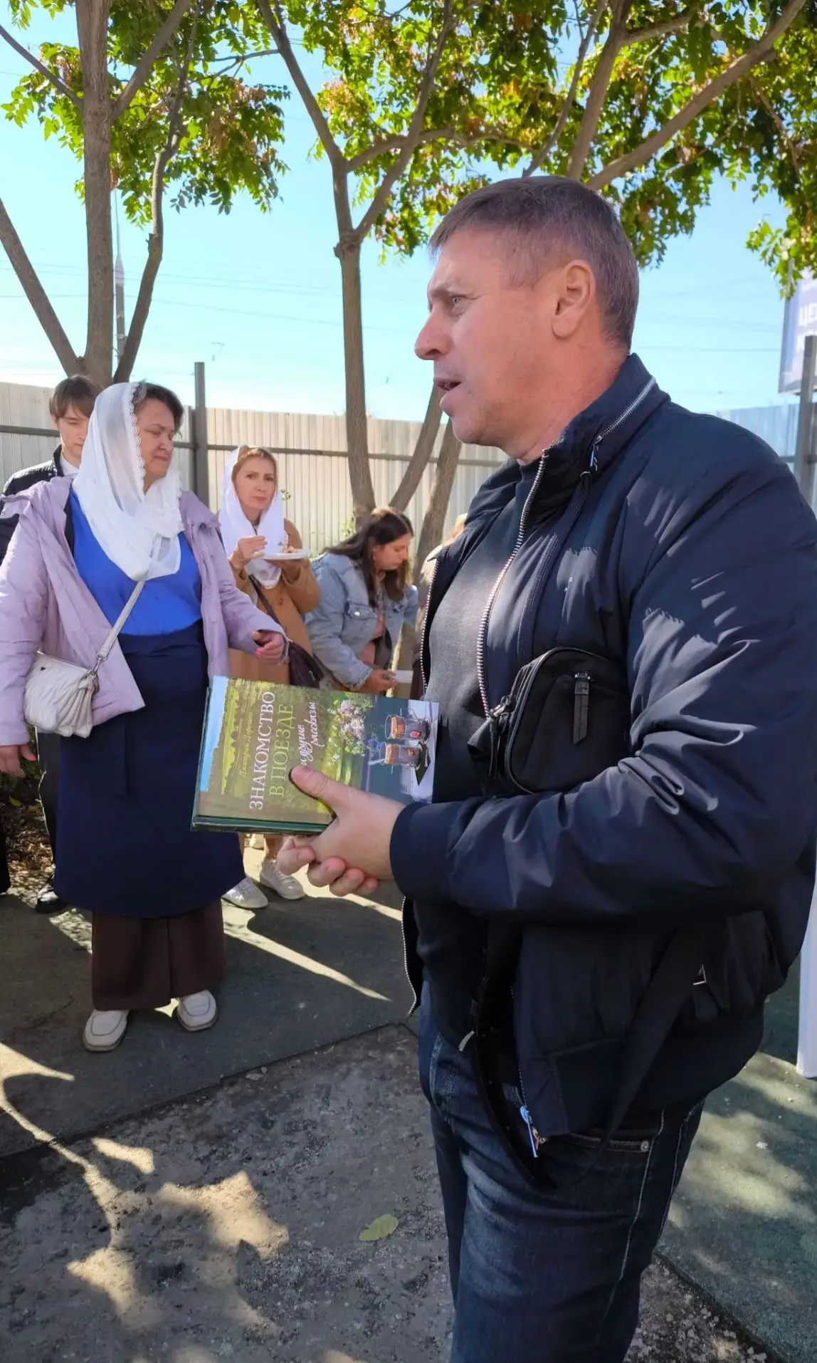 В храме состоялась встреча