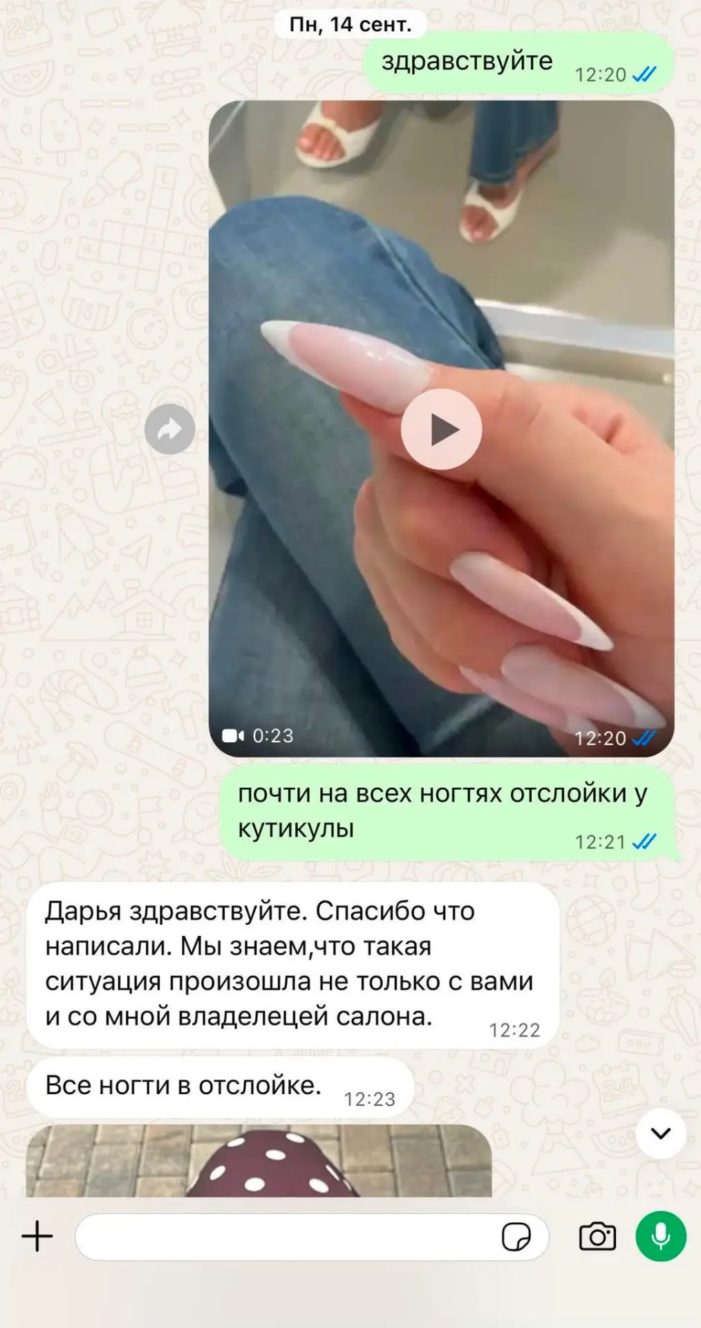 Пишет клиент👇