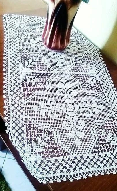 Филейная салфетка