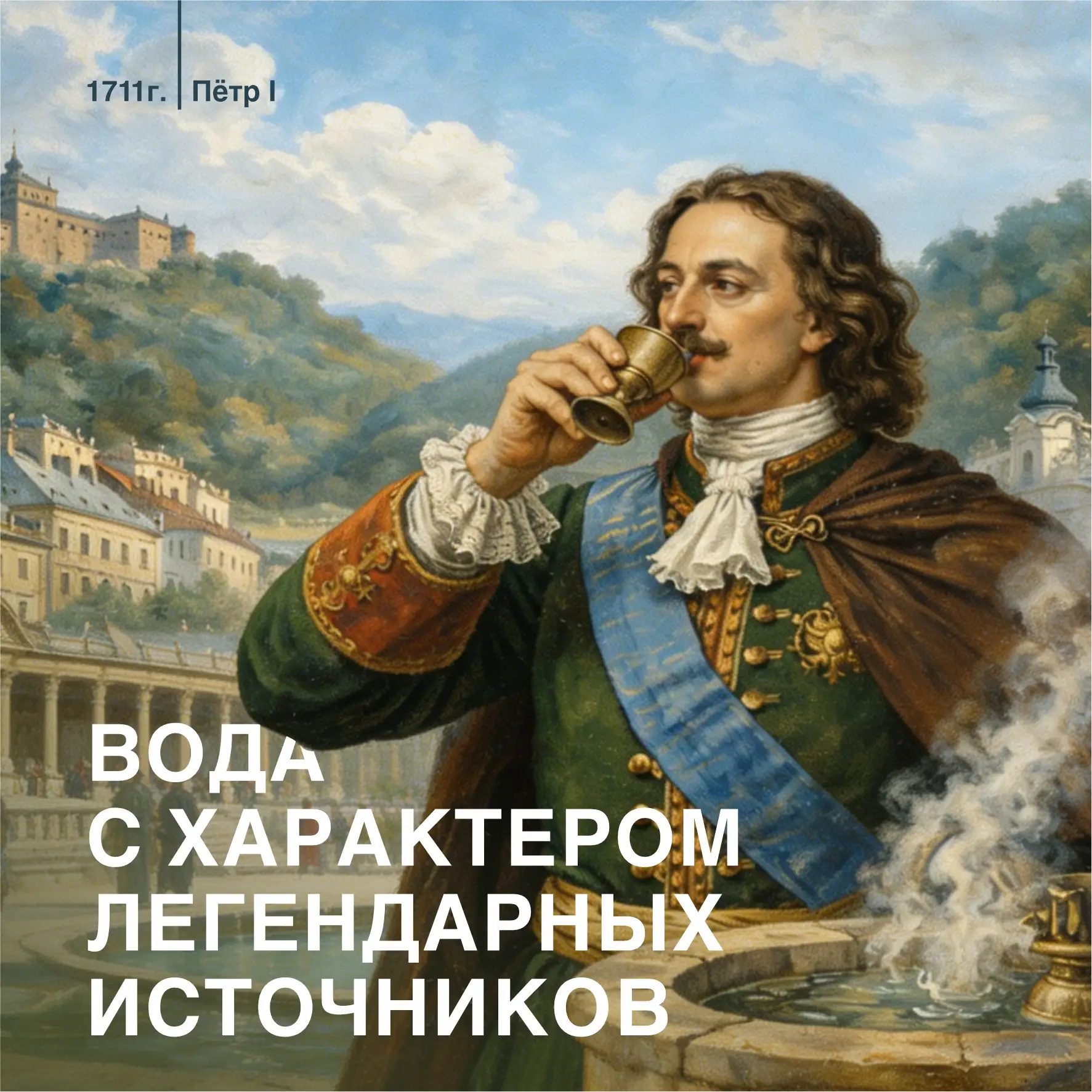 Когда-то природная минеральная  вода с особым составом была доступна только  императорам.