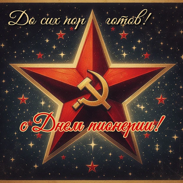 Сегодня — День пионера.