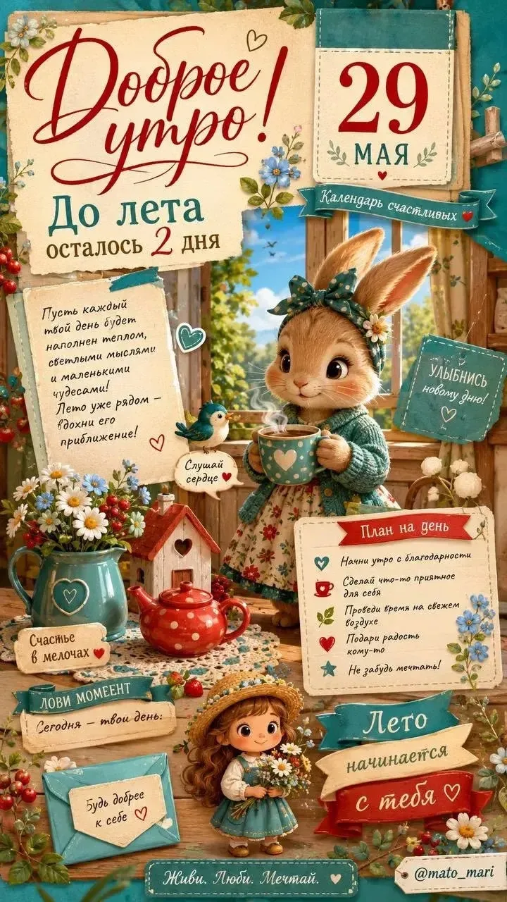 🥳Ура! Планы на ближайшие дни — отдыхать. Наслаждаемся четырьмя выходными подряд.🎉