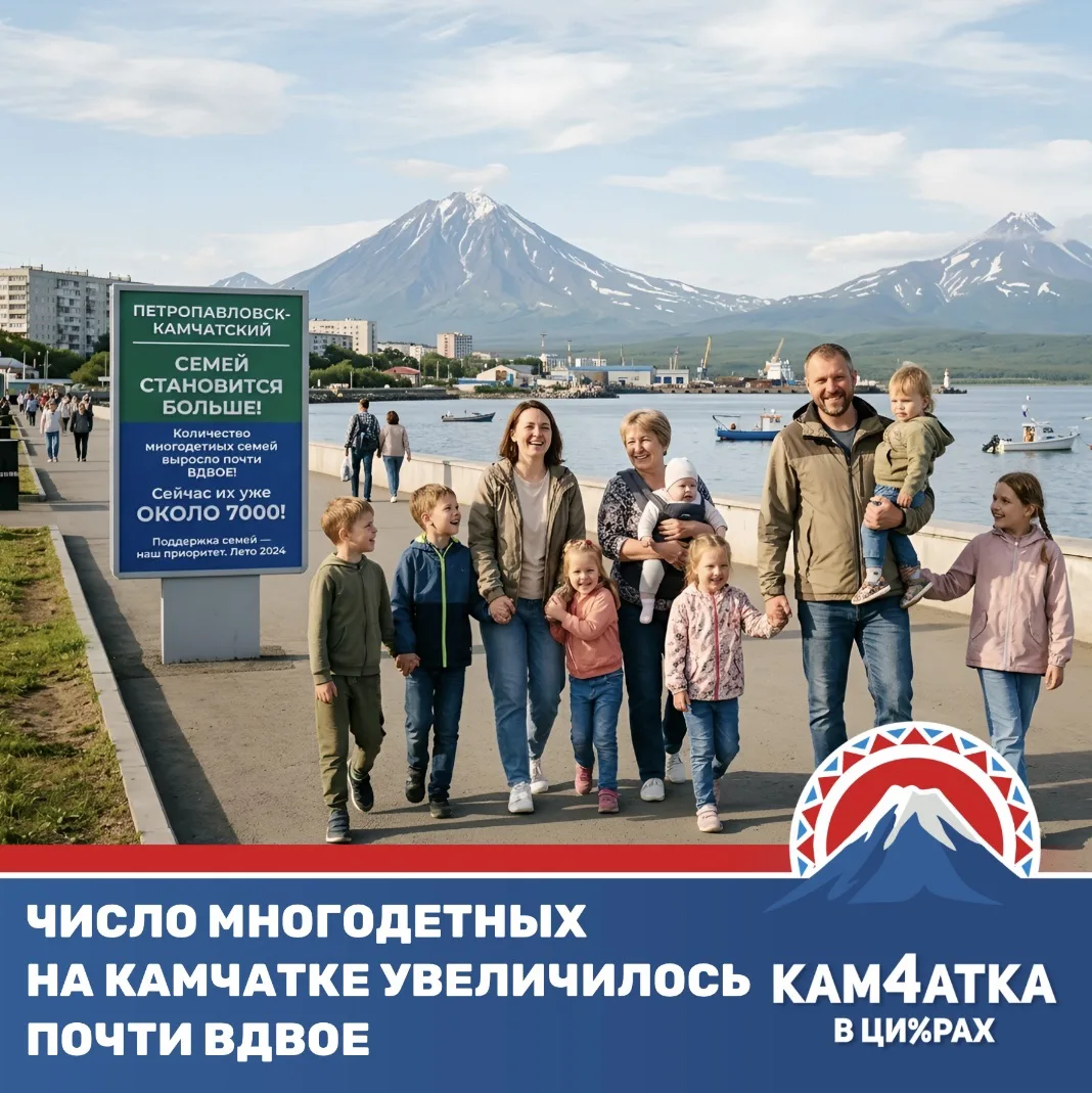 Как изменилась демография на Камчатке за 5 лет?