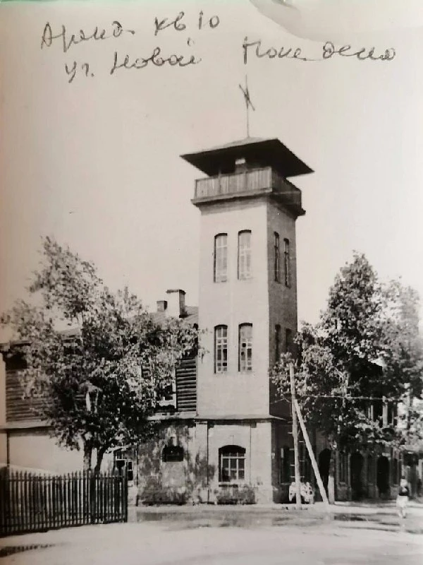 🚒 Та самая Пожарка на улице Комсомольской, бывшей Арендаторской, в 1950-е годы. Пожарн...