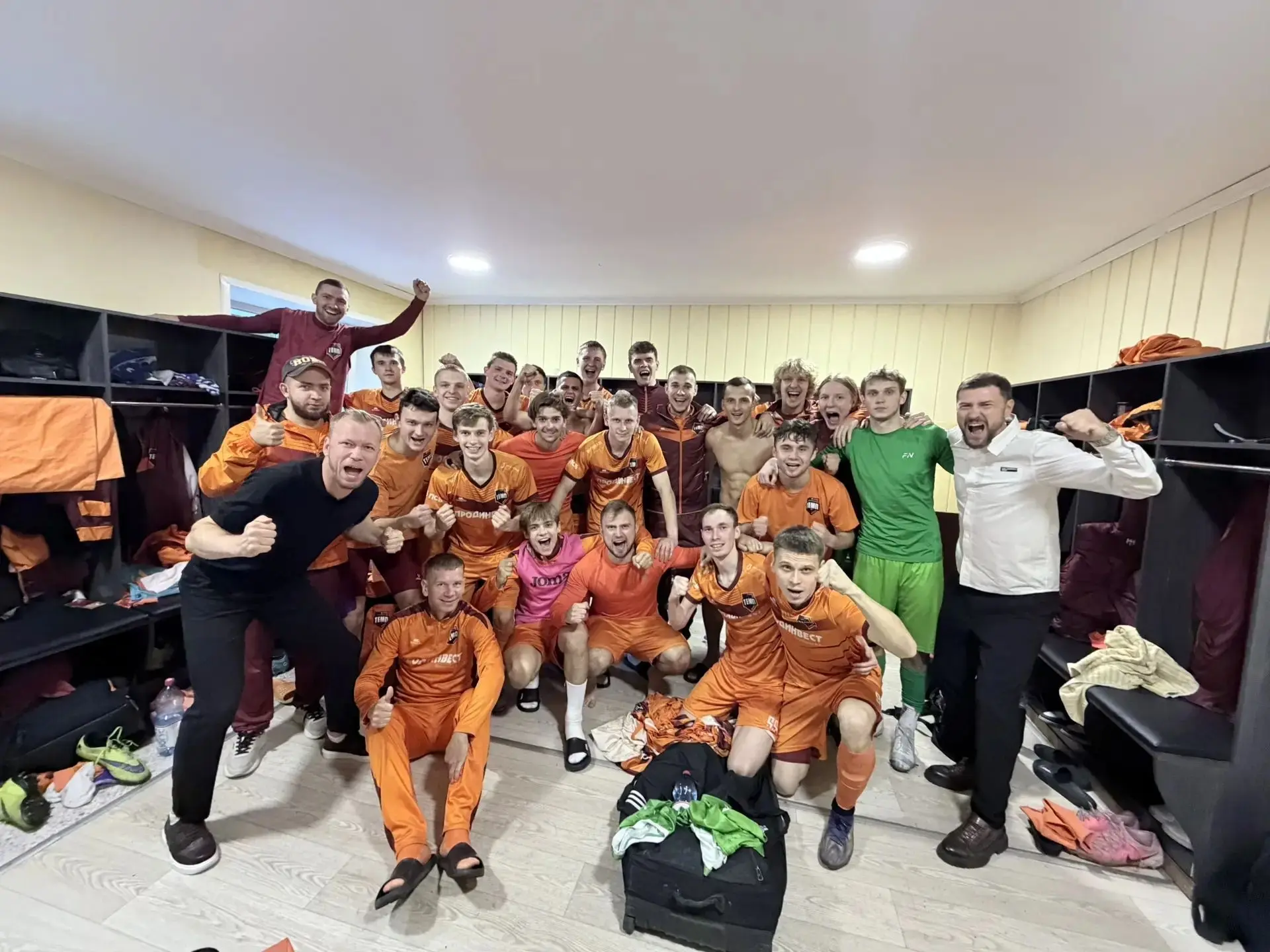 🏆 «Темп» — трёхкратный чемпион Третьей лиги!