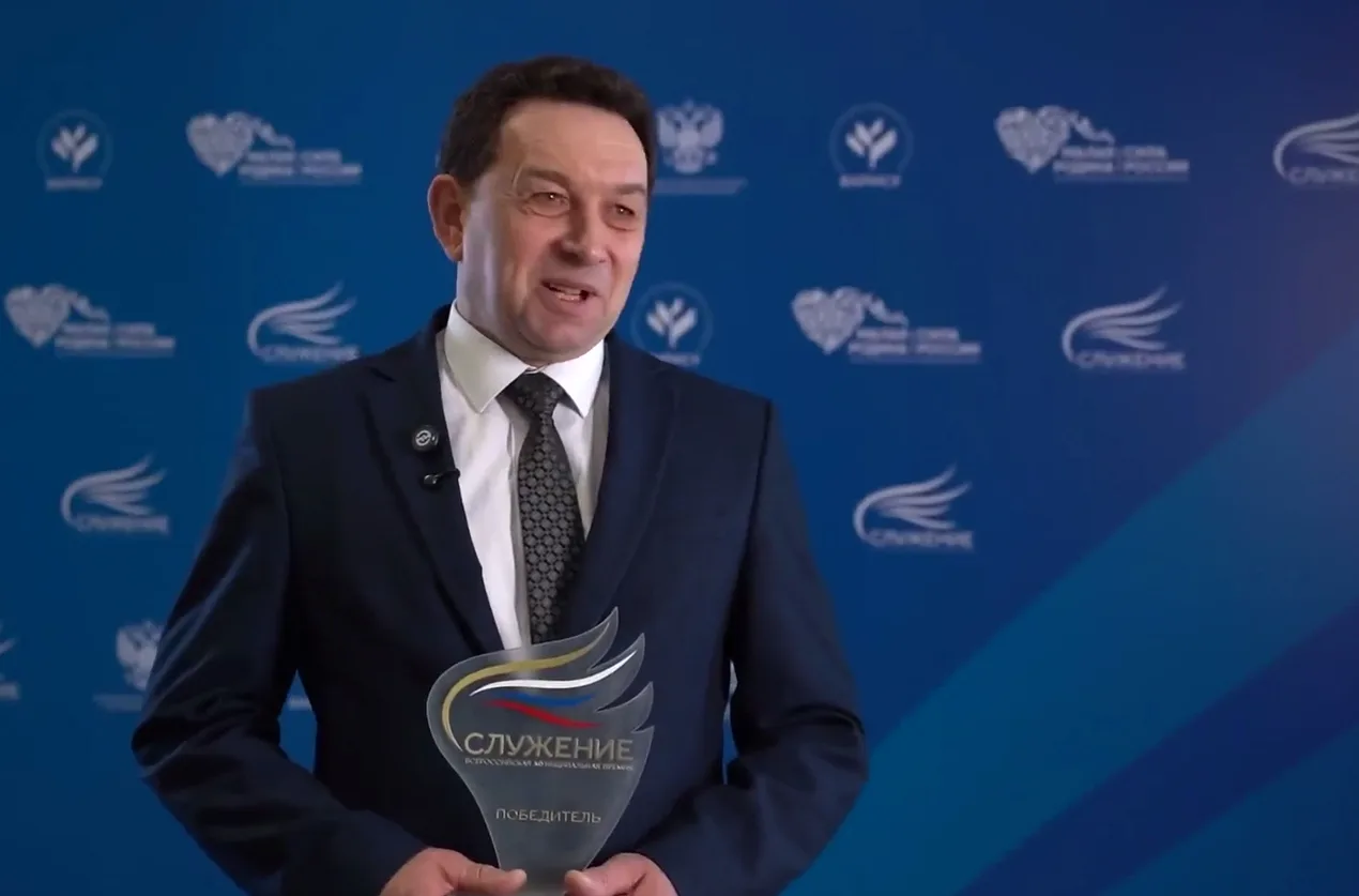 Калужский учитель, ушедший на СВО вслед за сыном, получил премию «Служение»  В Калужская область дир