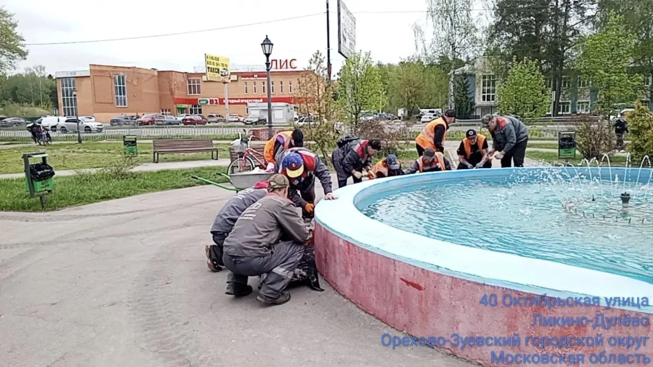 Команда Комбинат благоустройства уже вовсю обновляет облик нашего города!