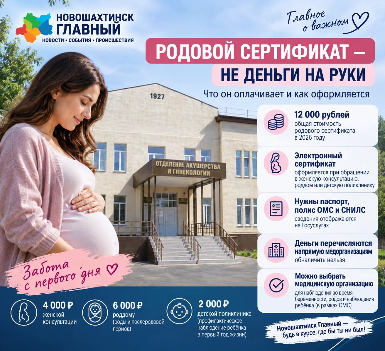 Родовой сертификат — не деньги на руки: что он оплачивает и как оформляется
