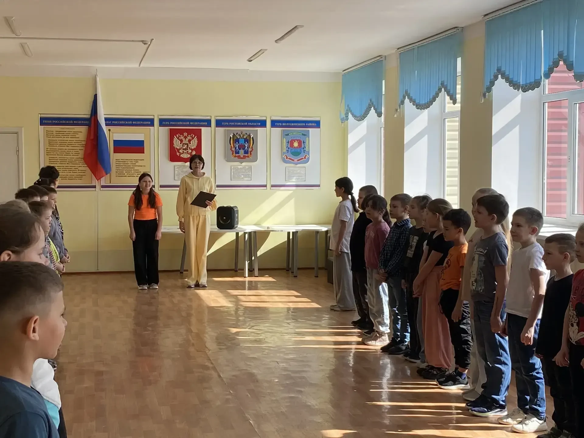 Пришкольный лагерь "Солнышко" начал свою работу  30 марта состоялось открытие очередной смены в приш