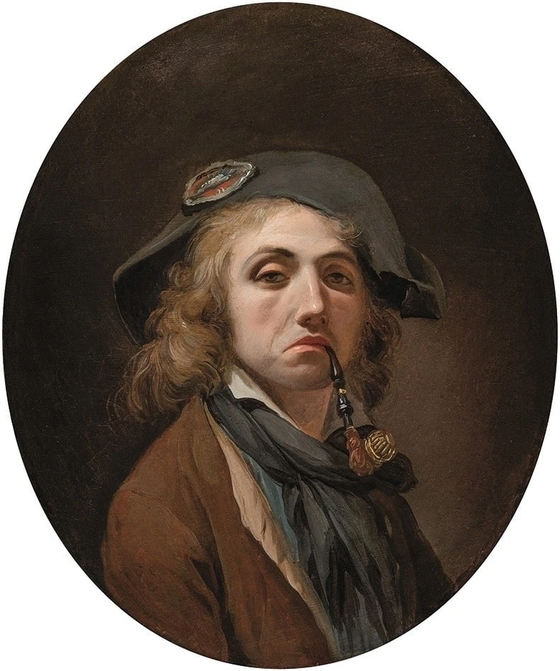 Луи-Леопольд Буальи 
Автопортрет в образе санкюлота
1793

#наконецтовечер