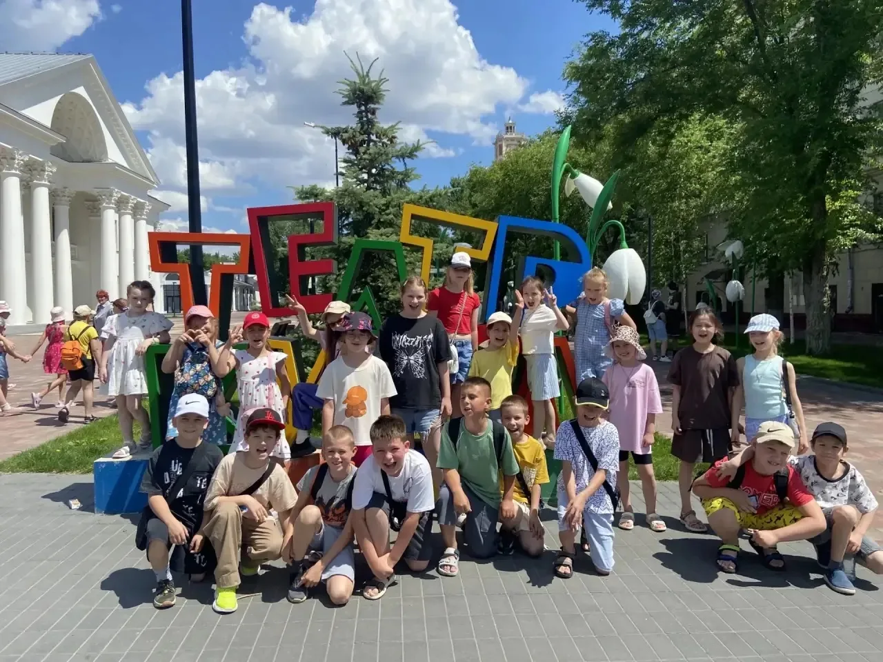 Седьмой день в лагере "Радуга".