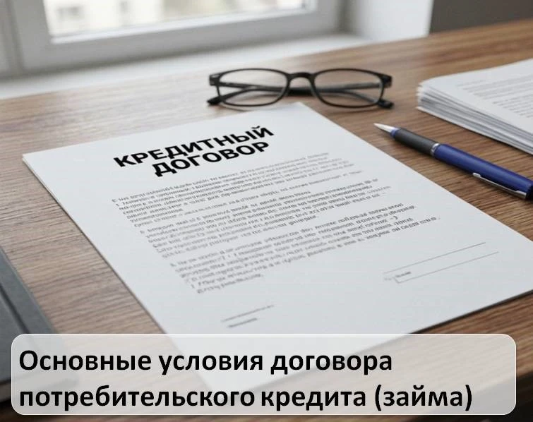 Основные условия договора потребительского кредита (займа) регулируются Федеральным зак...