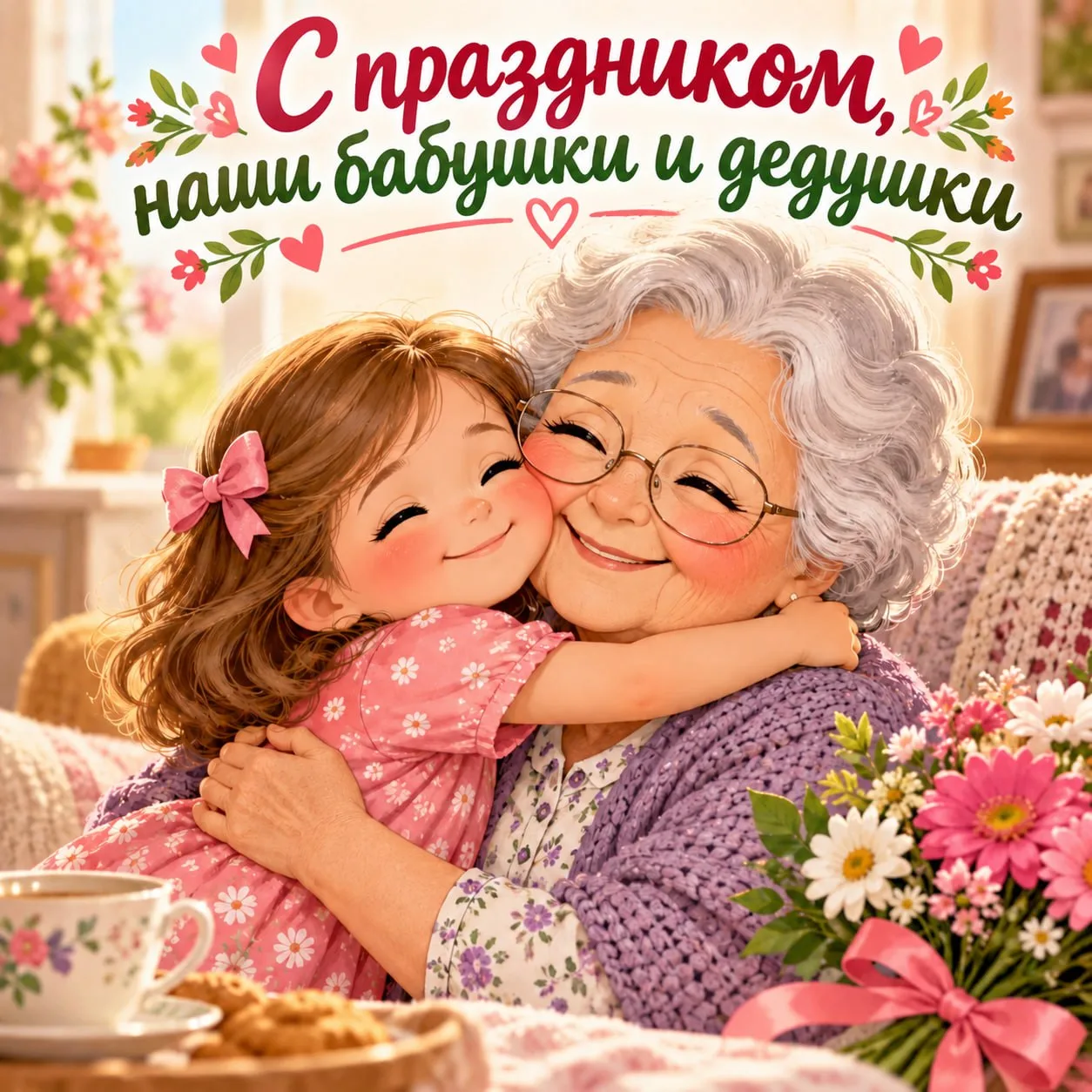 🏡 Сегодня поздравляем старшее поколение нашего района!