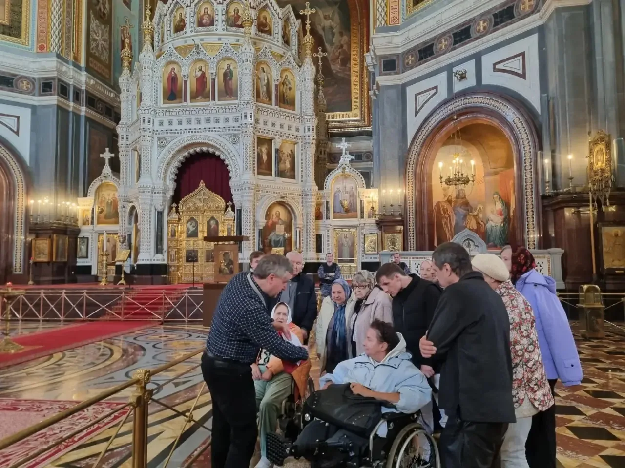 Духовное путешествие. Как наши посетили Храм Христа Спасителя.