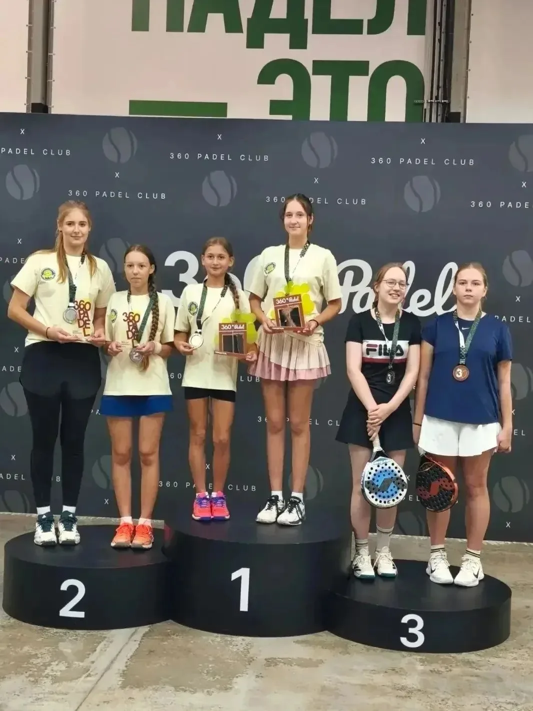 Елизавета Воробьёва — золото турнира по паделу в Краснодаре! 🎾