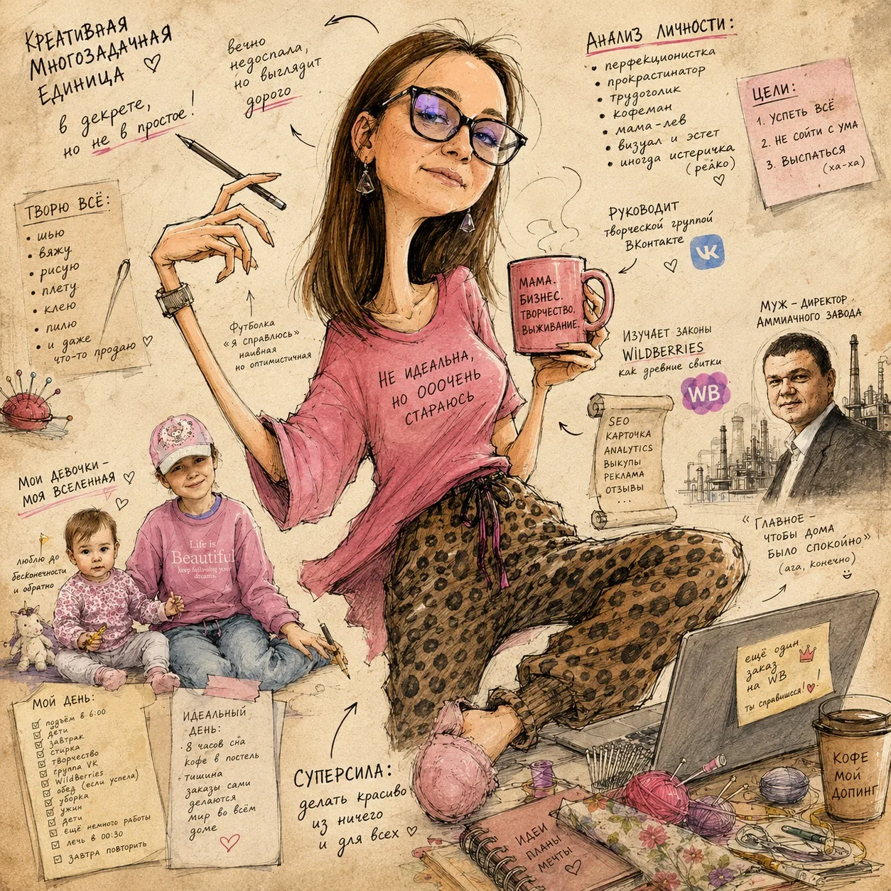 Знакомьтесь, это я (Алина 🙌) и всё, что со мной сейчас происходит 😅