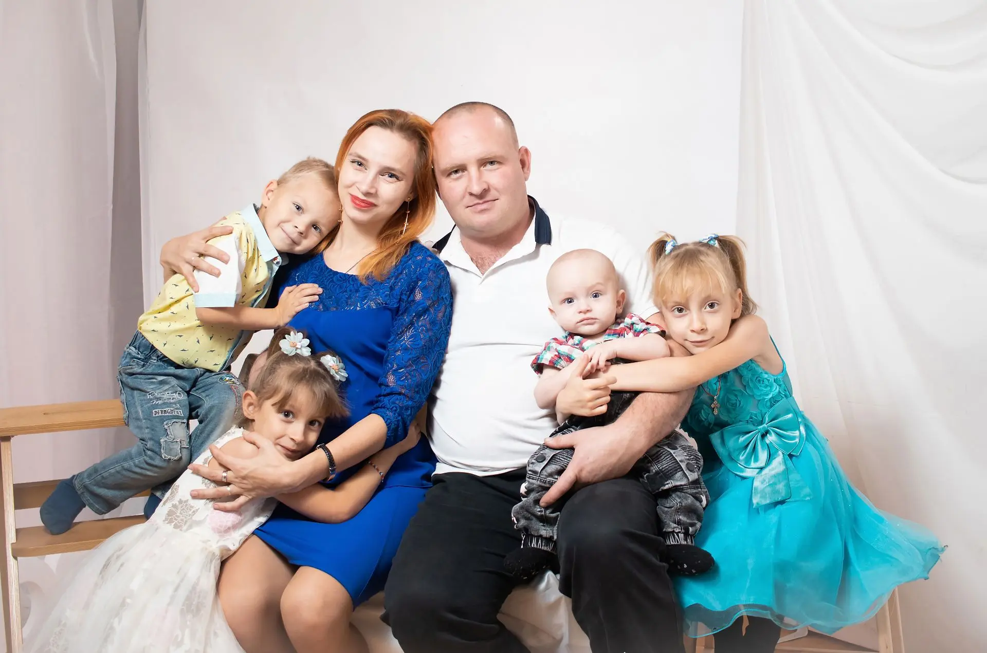 Семья Вязковых приняла участие в областном фотоконкурсе «Семья в объективе» в номинации «многодетная