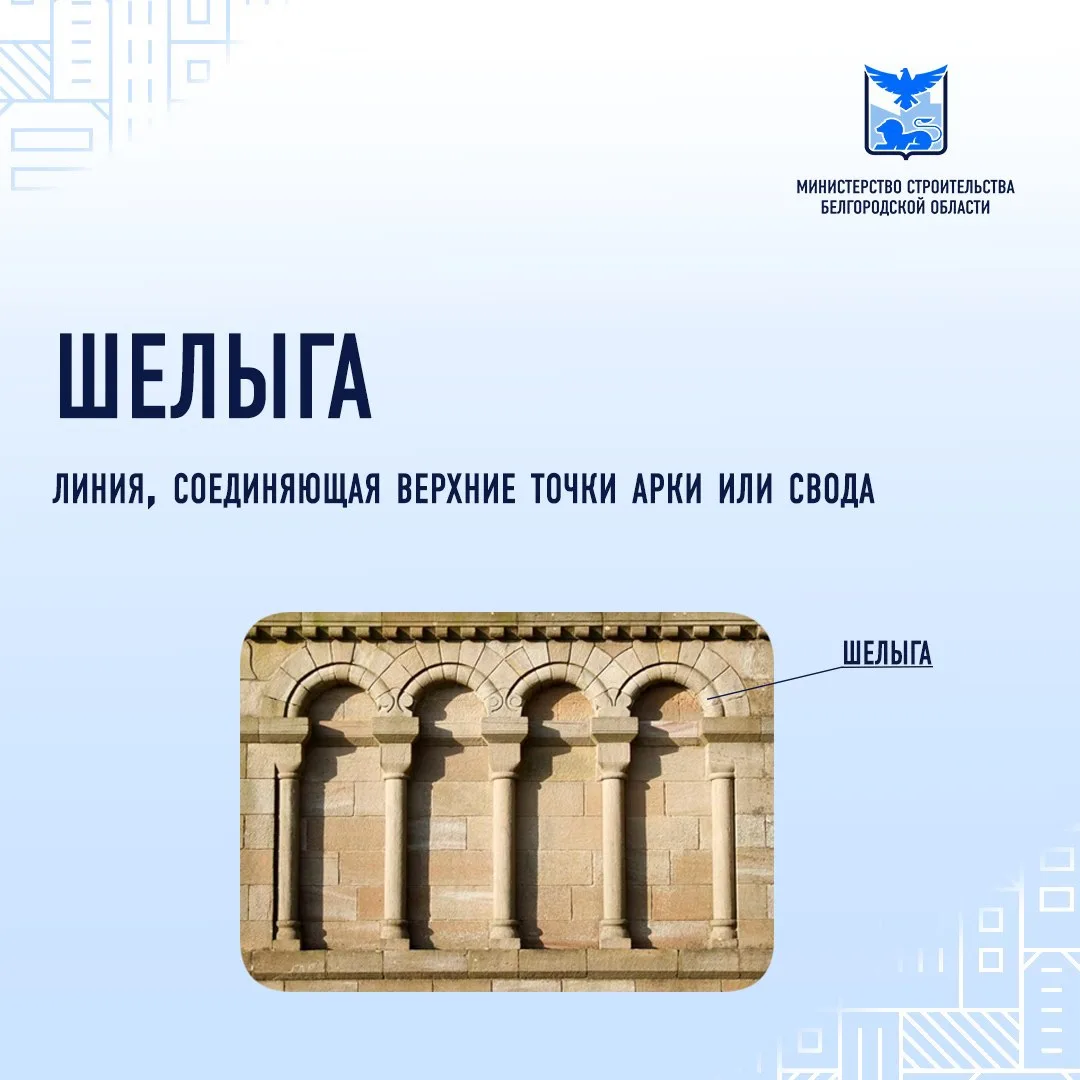 Продолжаем публиковать подборку интересных строительных терминов

#минстрой31 #дневник_строителя