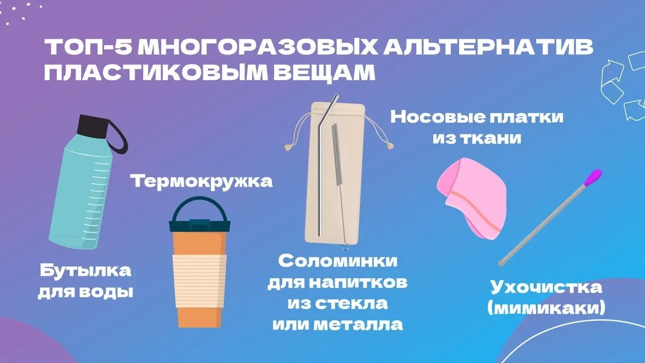 Маленькие шаги — большая планета: как сделать свой быт экологичнее.                                 