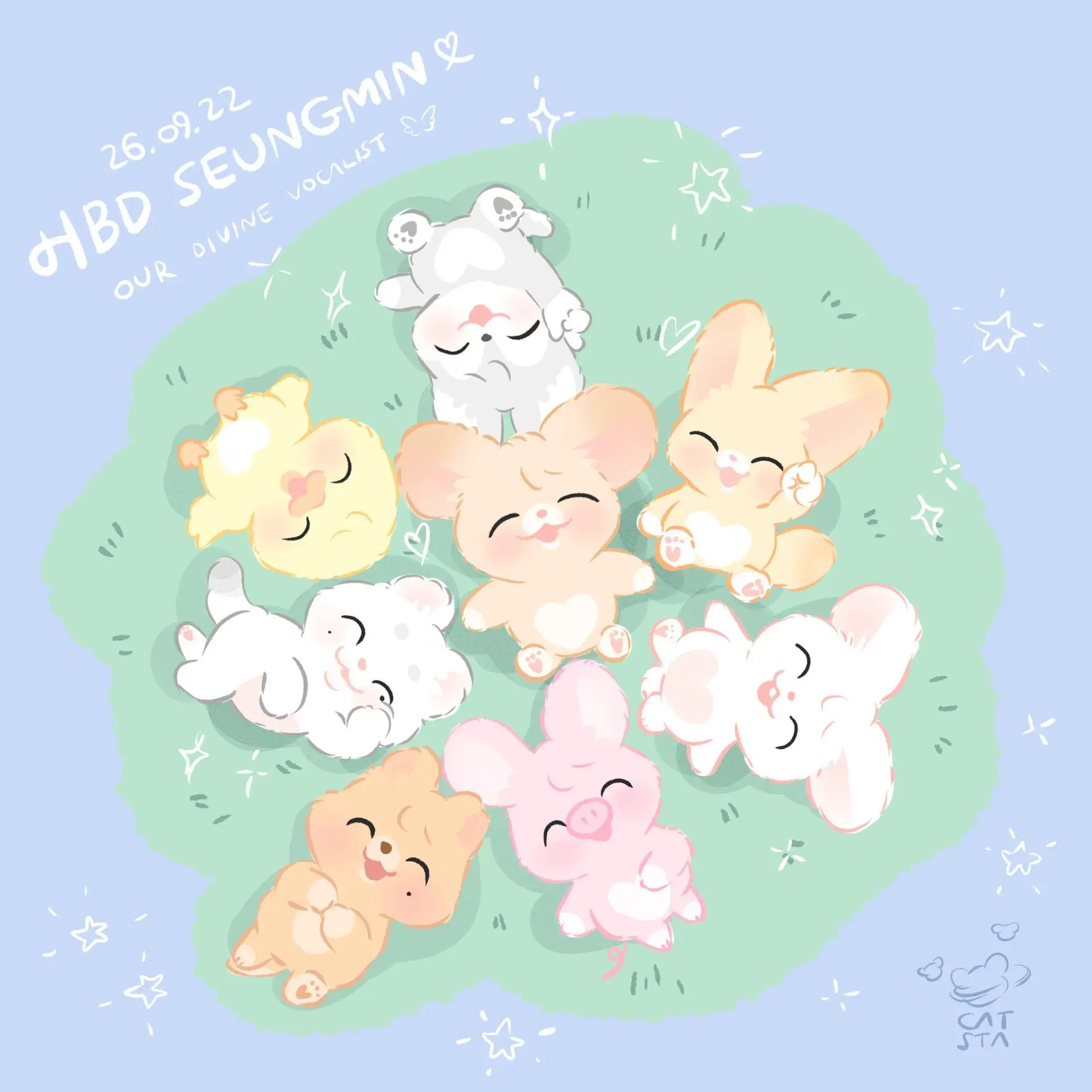 Happy birthday Seungmin 🐶🤍