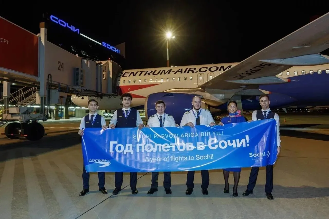 Centrum Air отметила год полётов в Сочи

За год по маршруту «Ташкент — Сочи» выполнили более 200 рей