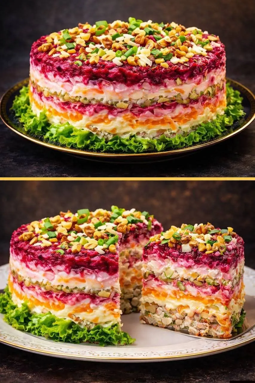 🎨 Салат «Калейдоскоп» - в 2 раза вкуснее "шубы": гости съели все до крохи

🧾 Ингредиенты
Картофель