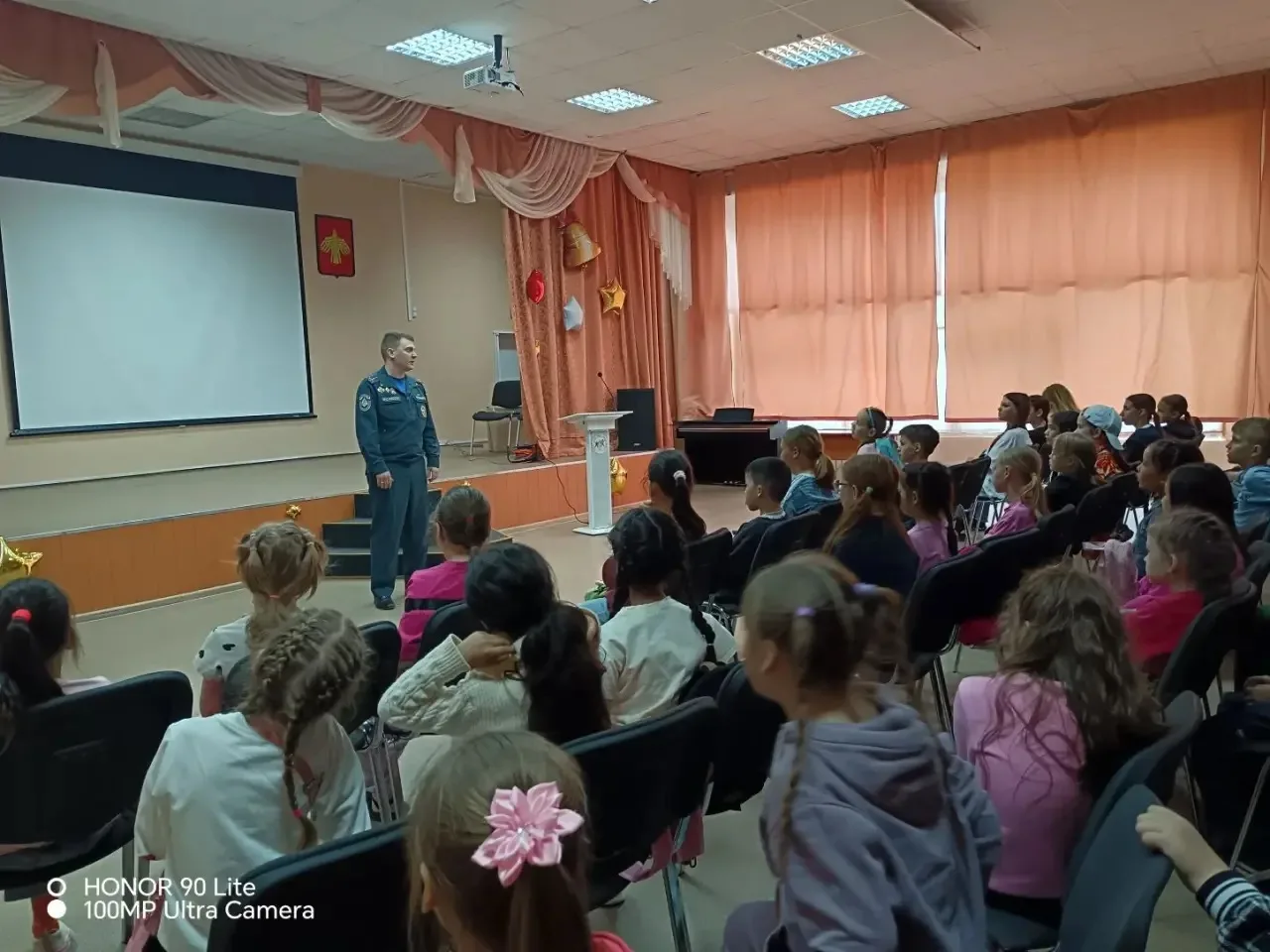 🔥 Сегодня наш лагерь посетил Григорьев Стефан Михайлович — инспектор отдела надзорной ...