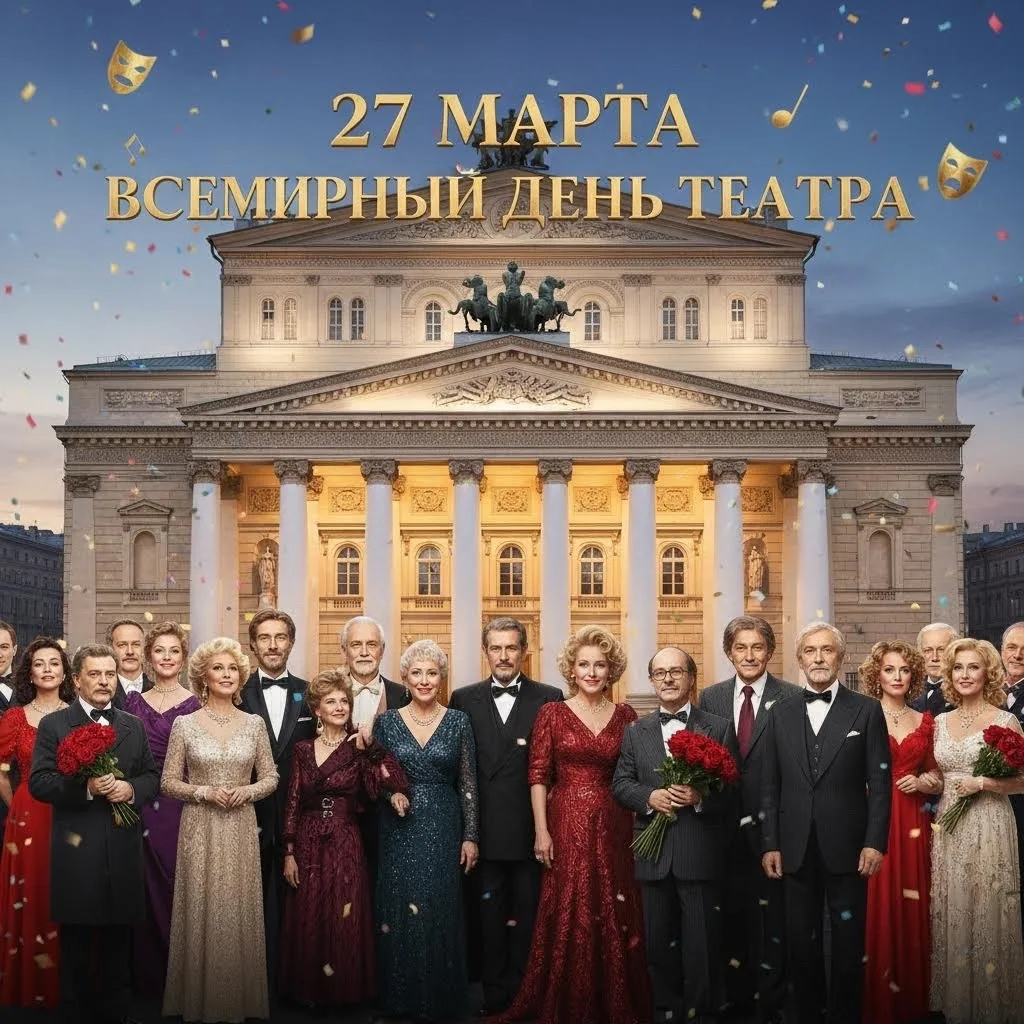 🎭ВНИМАНИЕ, театралы и любители искусства!   🗓️ 27 марта — Всемирный день театра! 🎉  💡В этот день мы 