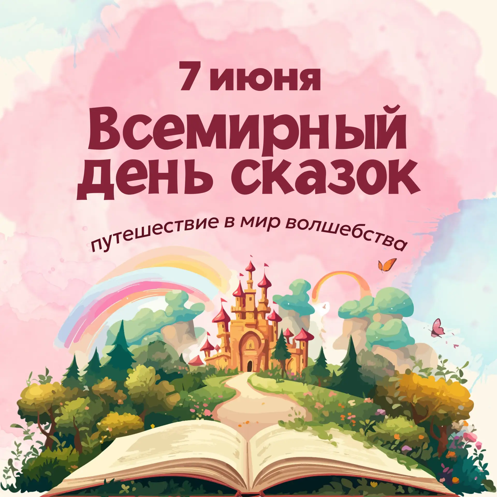 📚7 июня — Всемирный день сказок