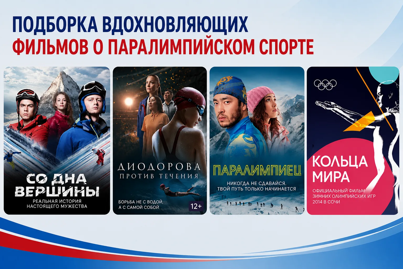 Подборка вдохновляющих фильмов о паралимпийском спорте