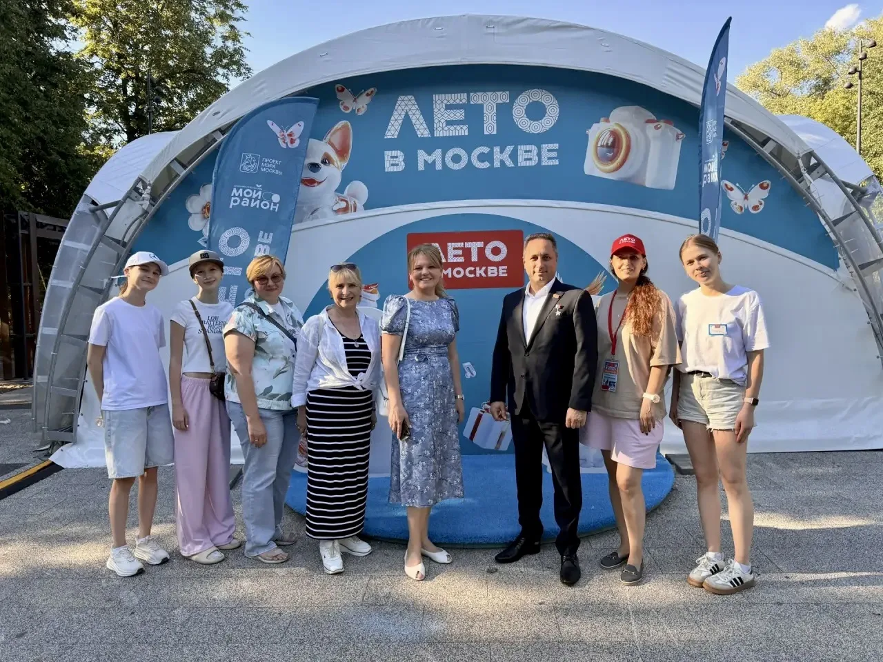 Проект Сергея Семеновича Собянина «Лето в Москве» в самом разгаре! Погода радует, впереди длинные вы