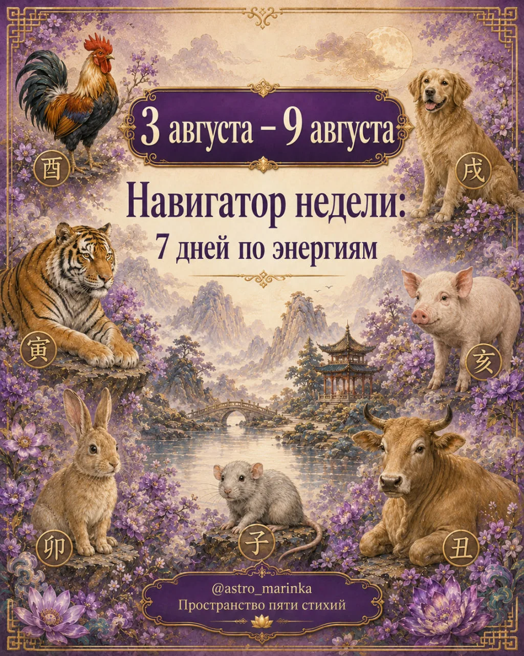 НАВИГАТОР НЕДЕЛИ: 7 дней по энергиям