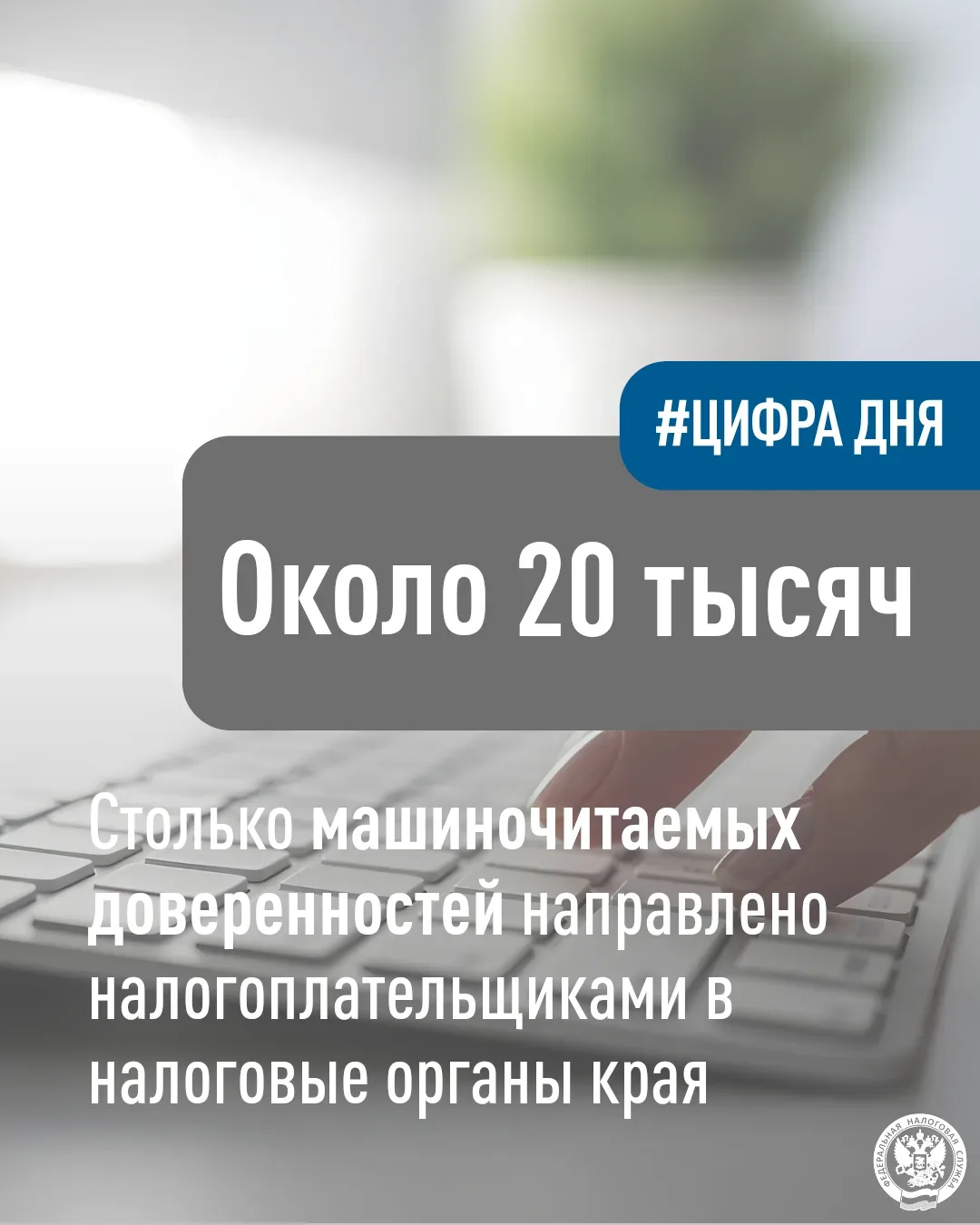 💻  В Краснодарском крае за 6 месяцев 2026 года направлено около 20 тысяч машиночитаемых доверенност