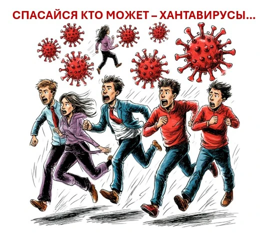 МИРОВАЯ  ПАНИКА ИЛИ НЕСКОЛЬКО СЛОВ О ХАНТАВИРУСАХ. В ПРОДОЛЖЕНИЕ ТЕМЫ…