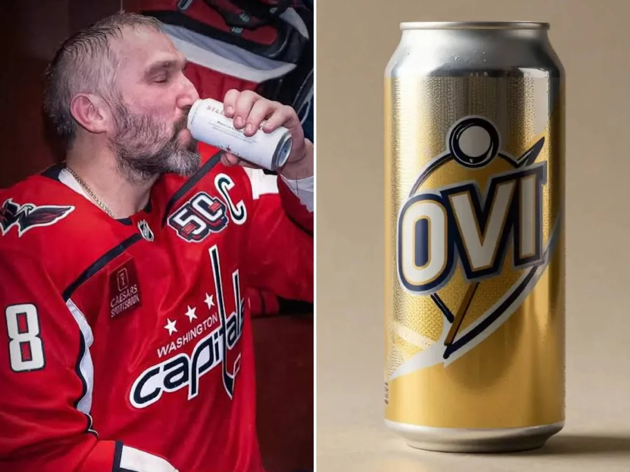 ⚡️😱Александр Овечкин запустит собственный пивной бренд OVI в России.
