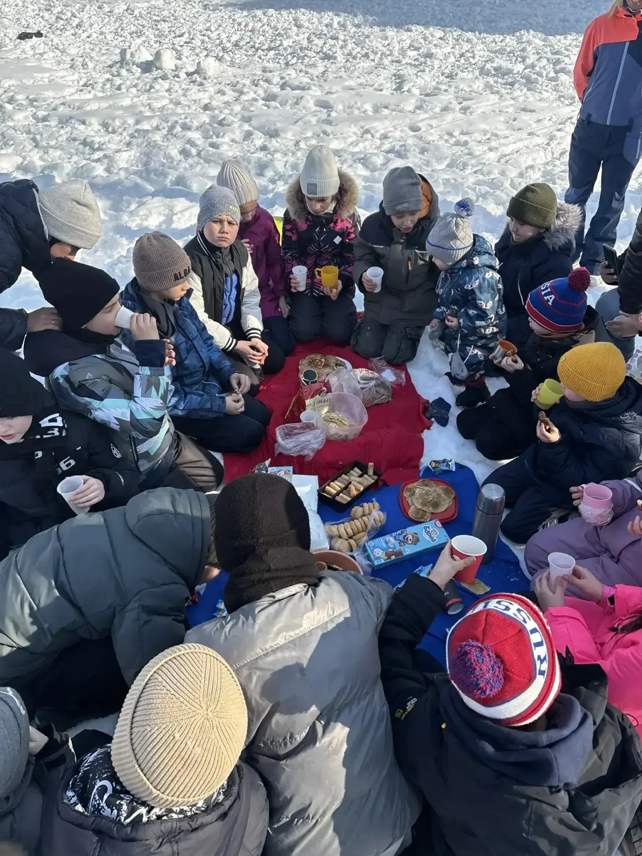 Семейный праздник спорта и единства: «Орлята России» встретили 2026 год на свежем воздухе! 🇷🇺  В соо