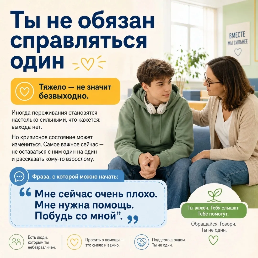 💙 «Ты не один»