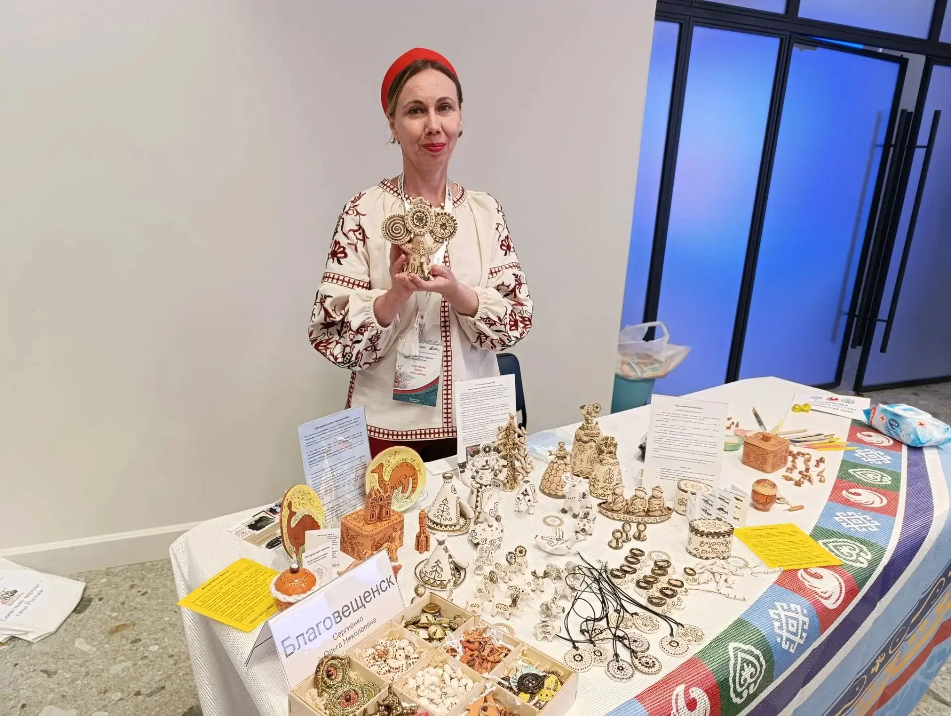 📣Смотрим, трогаем, лепим! Амурская область покоряет форум во Владивостоке!

🤩Ольга Сергиенко — мас