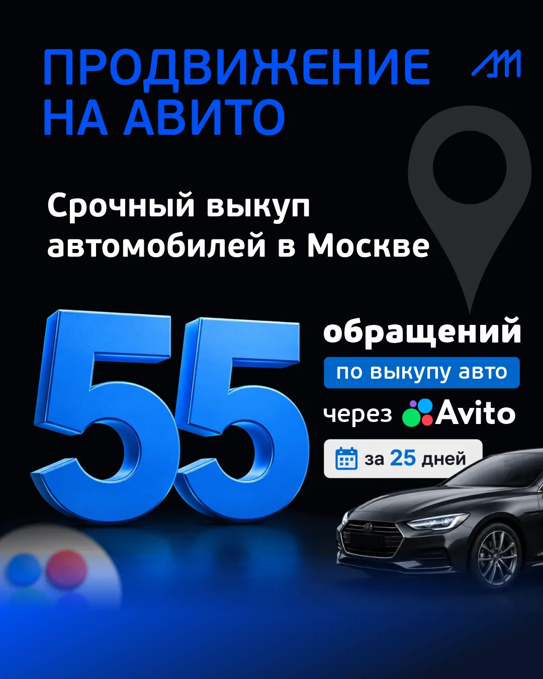 Кейс выкуп авто в Москве на Авито 🚗