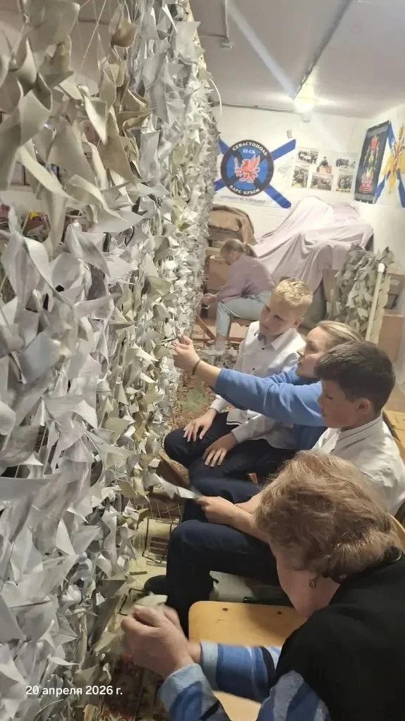 🚨Тревога не для паники, а для добрых дел     Сегодня во время воздушной тревоги ученики 2-В, 2-Г и 4