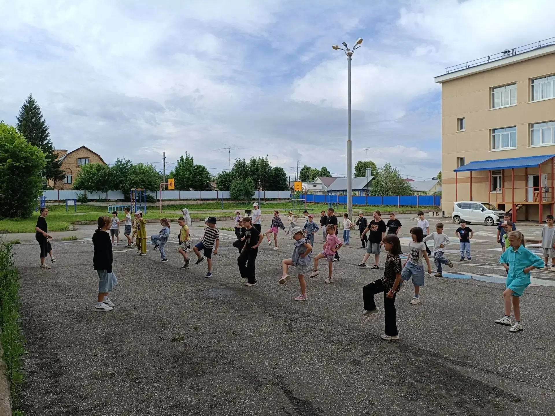 ⚡️ Спорт, безопасность и настоящий командный дух!

Сегодня наш лагерь превратился в арену для юных г