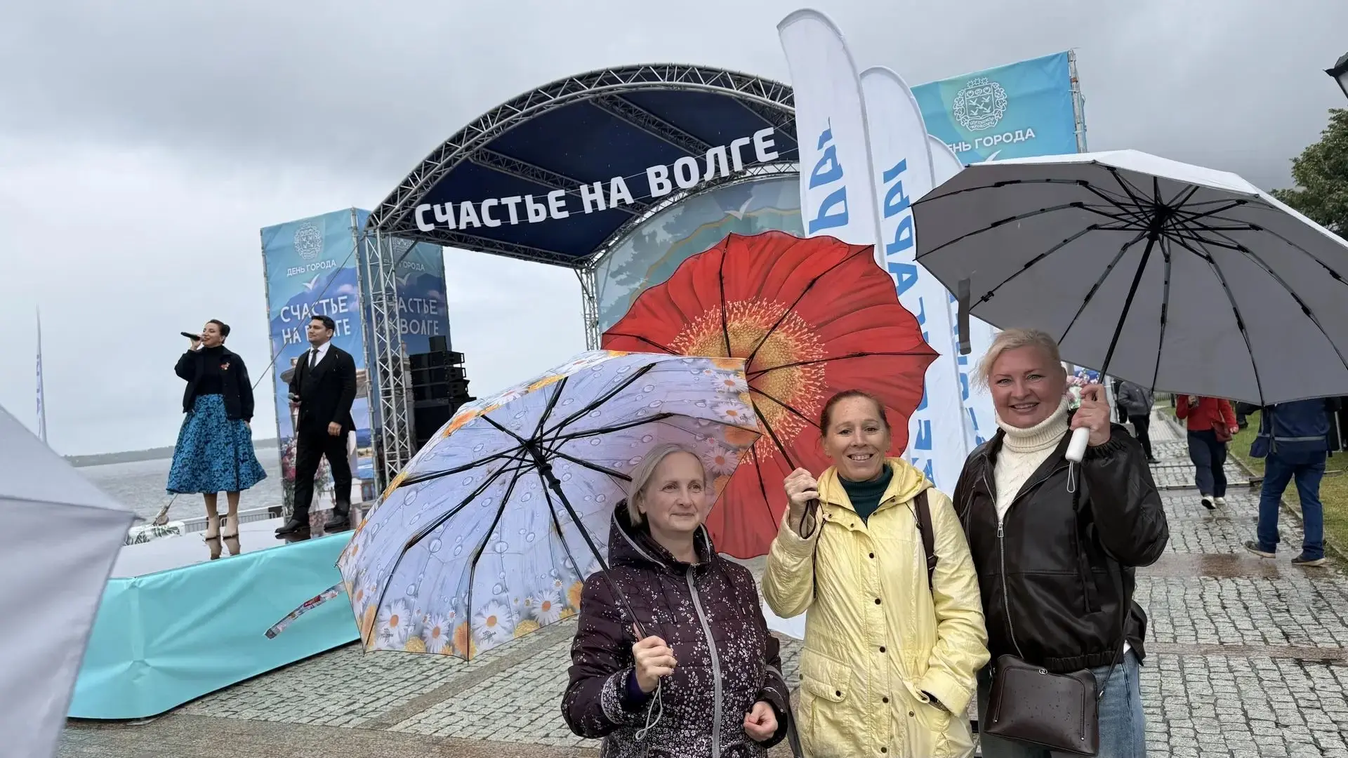 В рамках празднования Дня города Чебоксары на Московской набережной прошла ретроспектив...