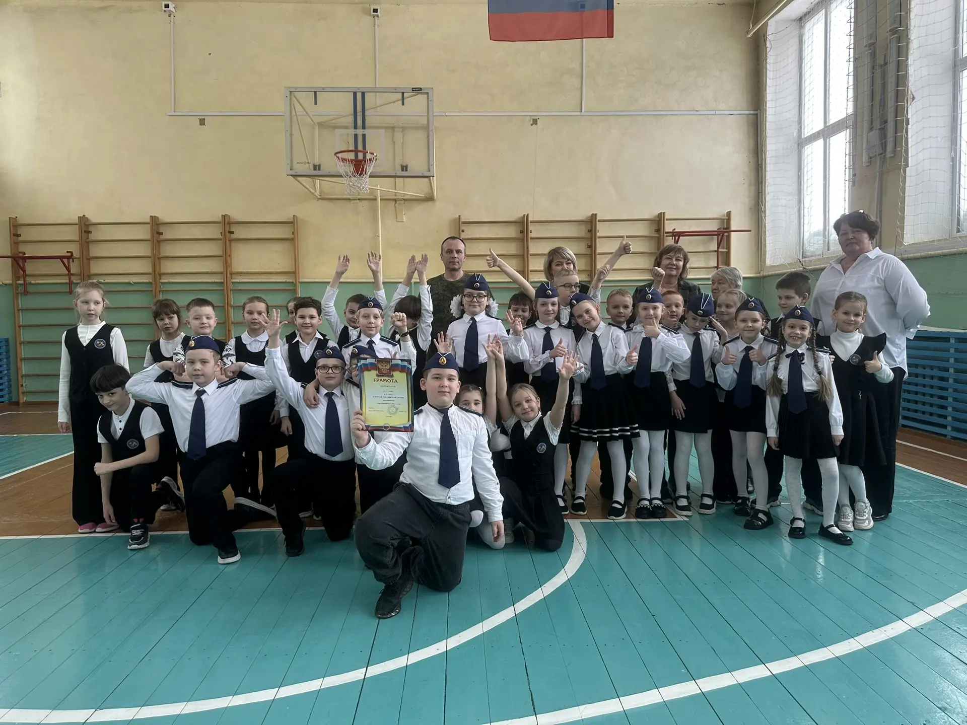 🇷🇺Парад исторических войск прошел в нашей школе! Сегодня в стенах нашей школы состоялся незабываемый