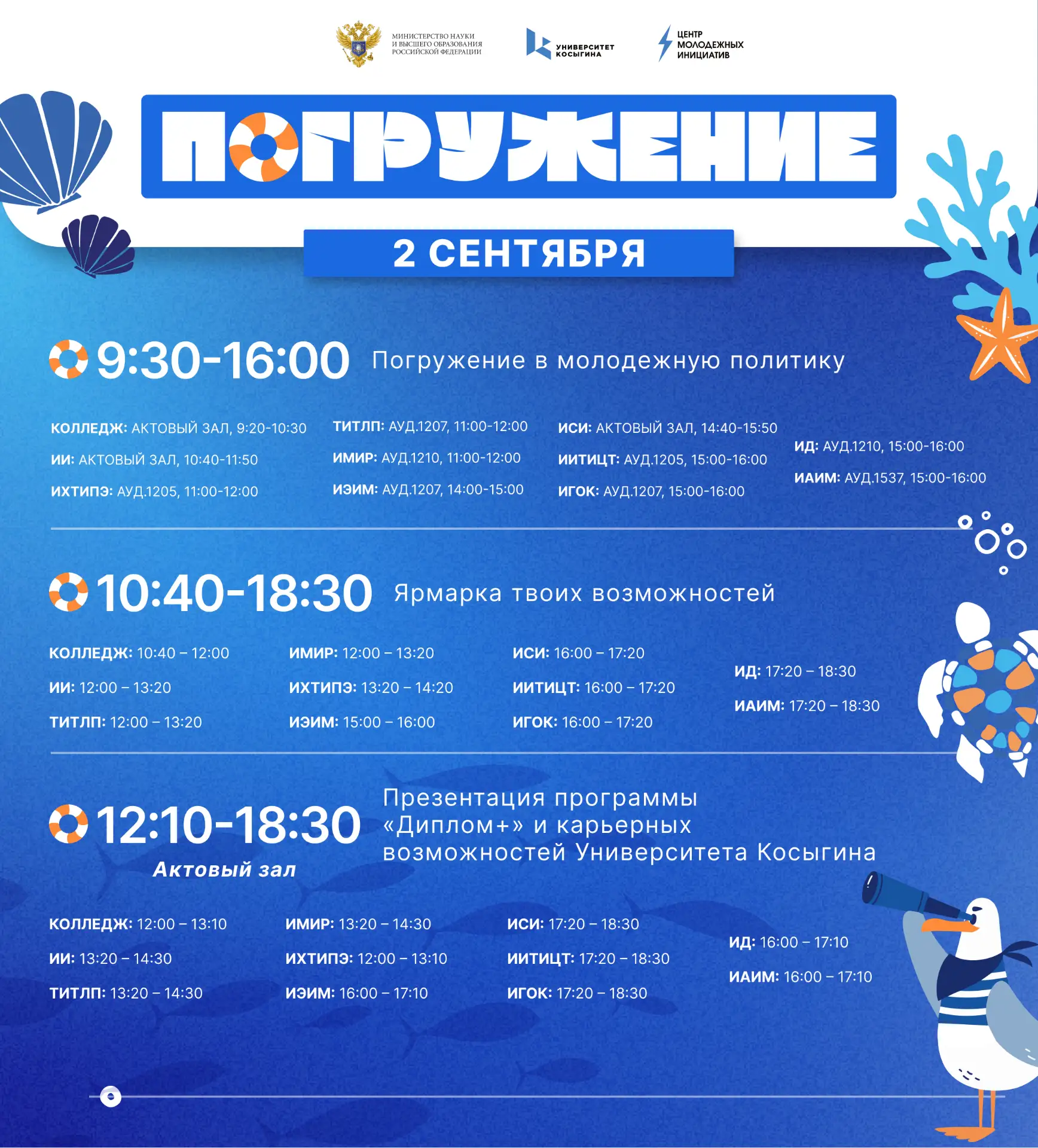 🫧 Как тебе первый день «Погружения»?