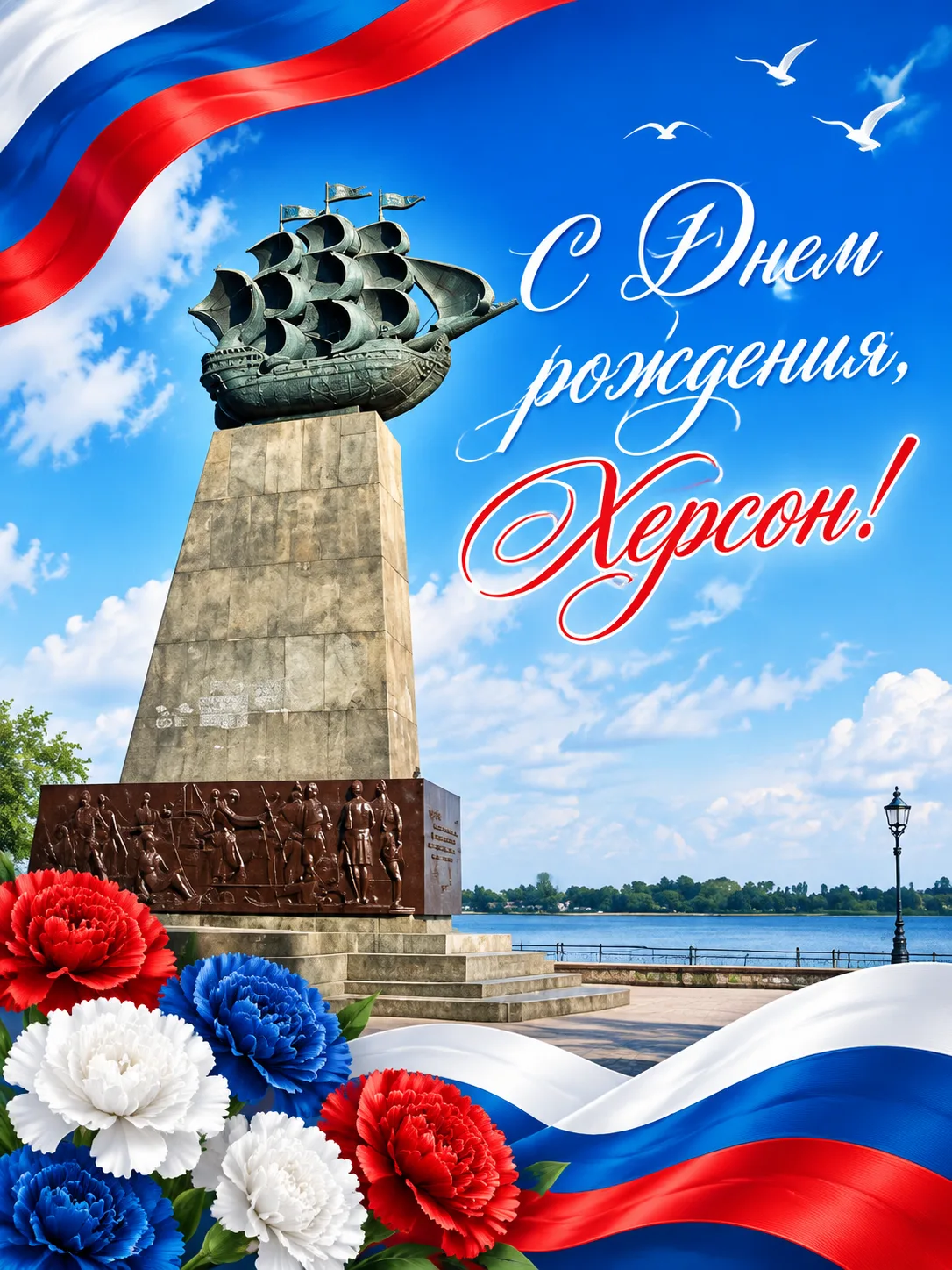 ⛵ Херсону — 248 лет! С Днем города корабелов, портовиков и созидателей!