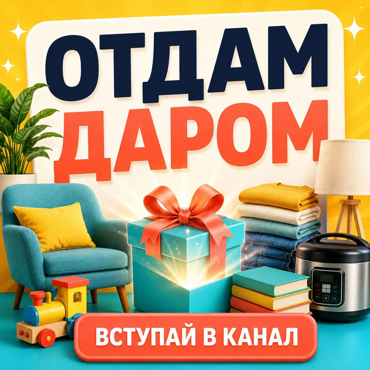 Канал "Отдам даром"