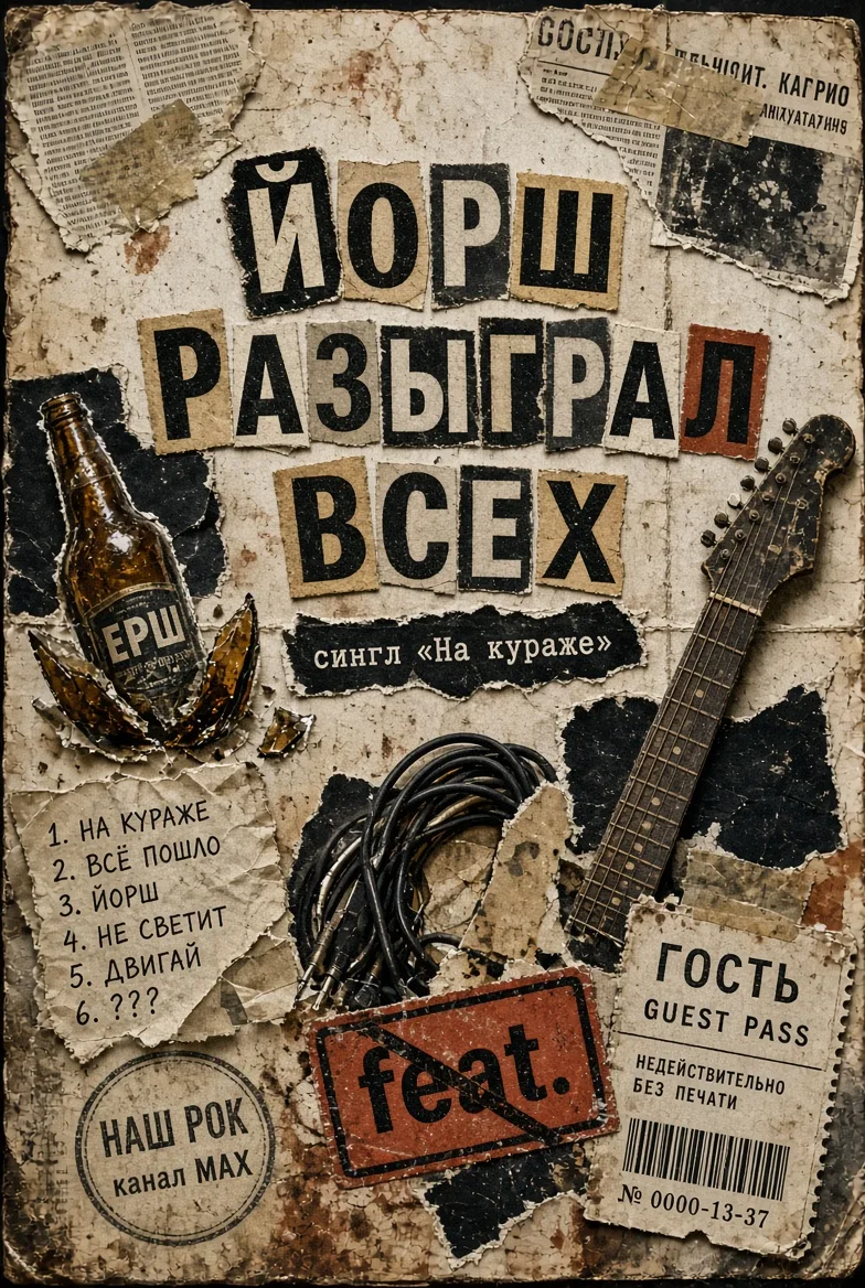 Йорш разыграл всех перед релизом «На кураже»